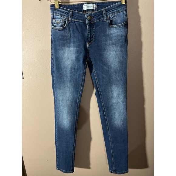 Off white Women's Blue Jeans - Picture 1 of 5